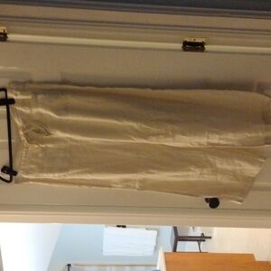 women's linen pants size 14.